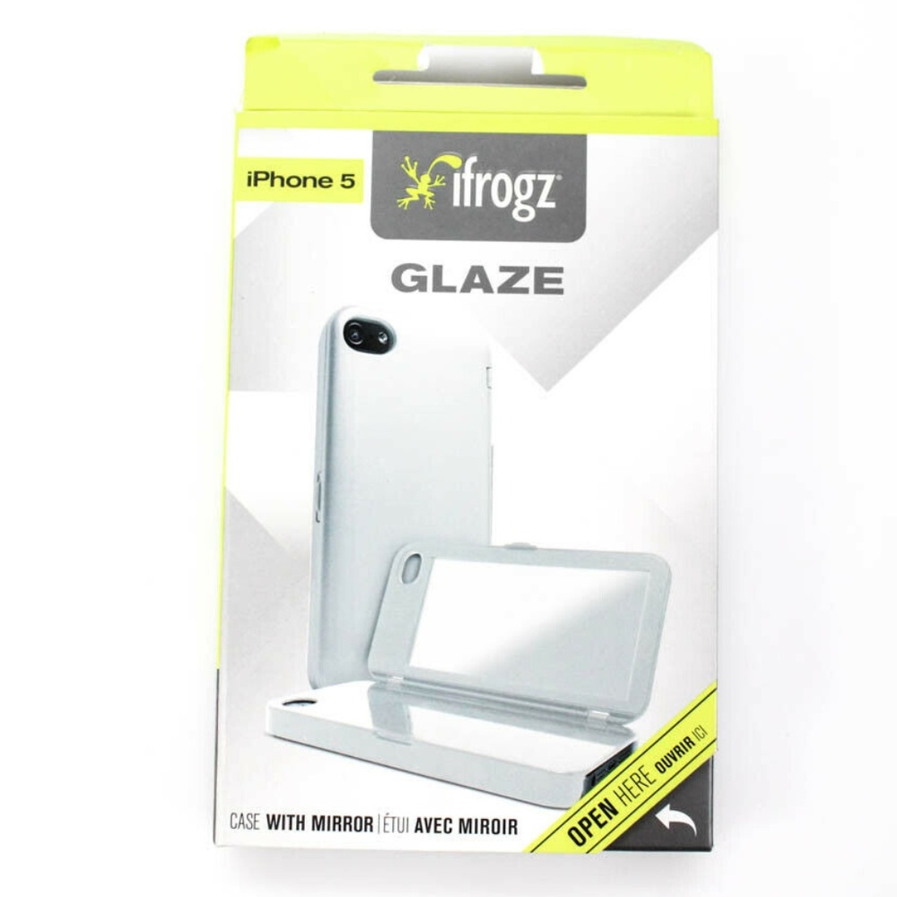 IFROGZ GLAZE PLASTIC MIRROR IPHONE 5 PHONE CASE